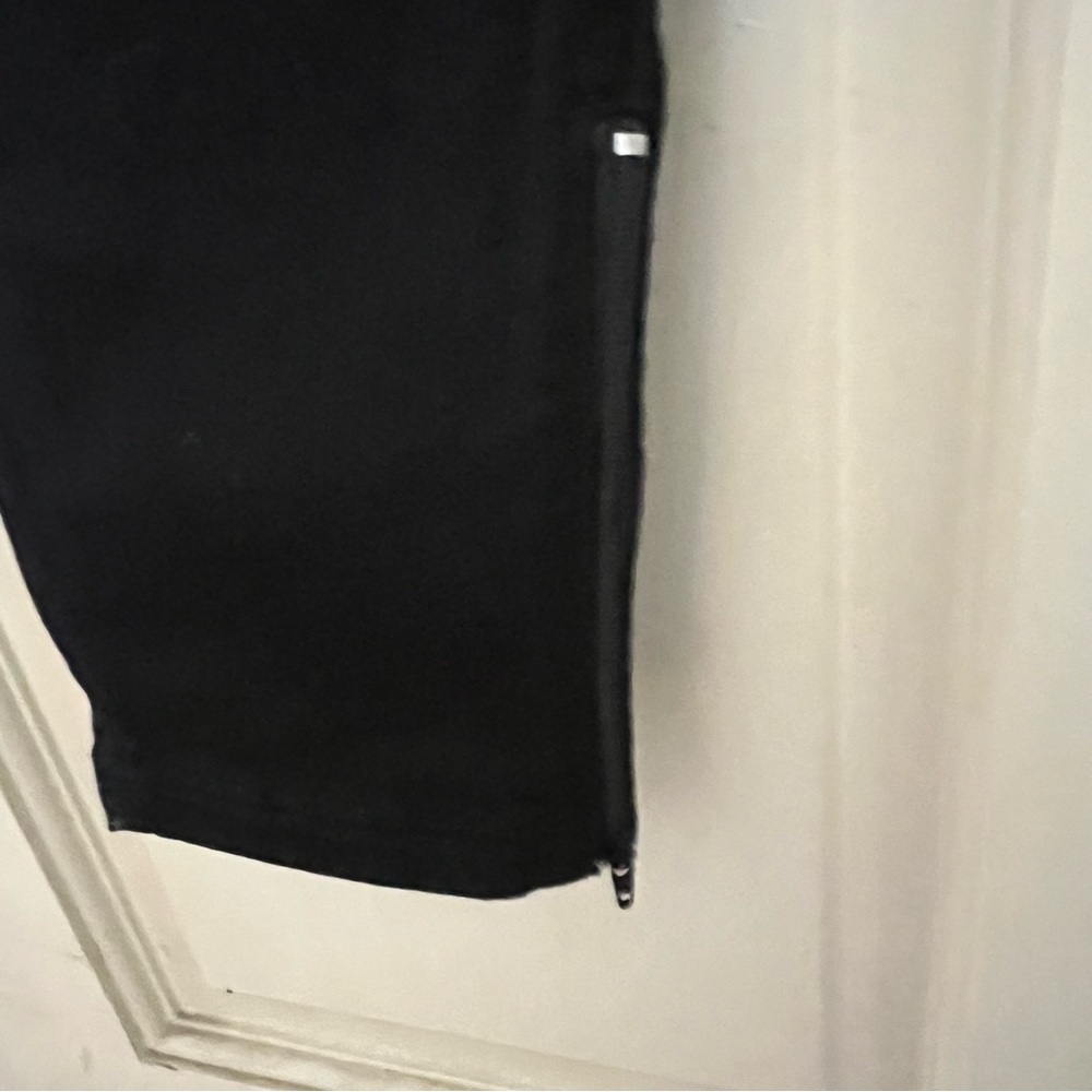 I Love Ugly Black Smart Zespy Regular Rise Fixed Waist Tapered Slim Pant SZ M - Picture 9 of 15